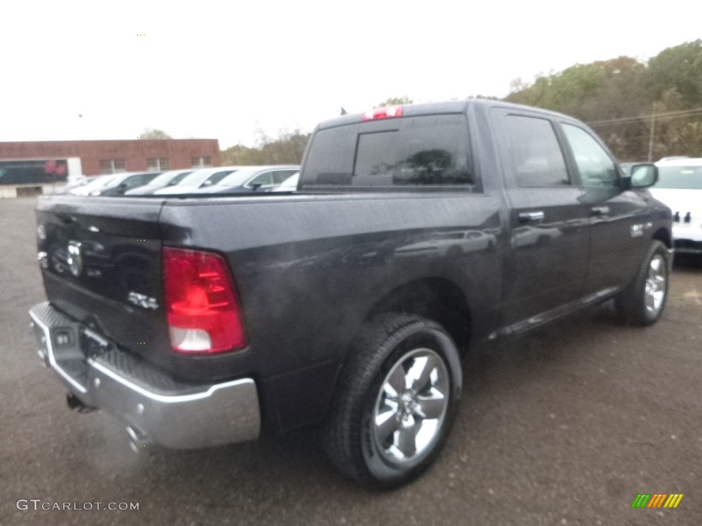 2017 1500 Big Horn Crew Cab 4x4 - Maximum Steel Metallic / Black/Diesel Gray photo #5