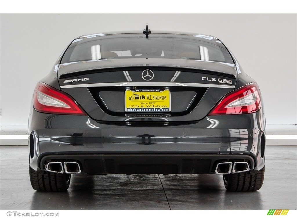 2018 CLS AMG 63 S 4Matic Coupe - Obsidian Black Metallic / designo Classic Red/Black photo #4