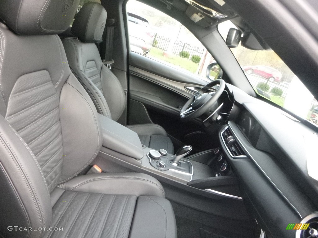 2018 Alfa Romeo Stelvio Ti AWD Front Seat Photo #123621850