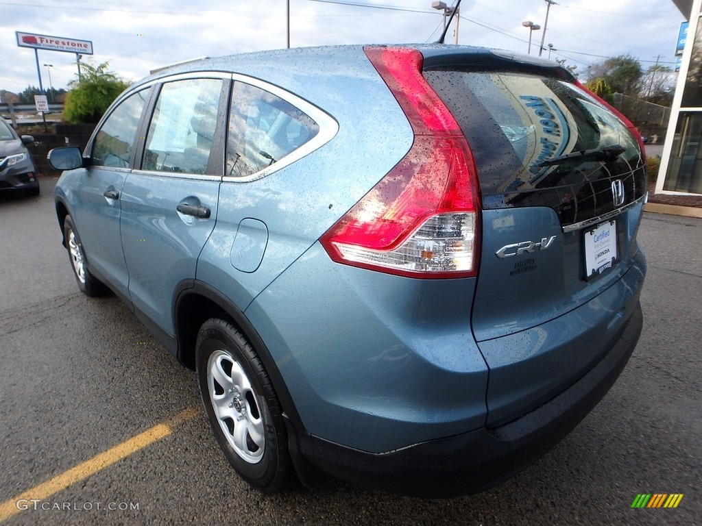 2014 CR-V LX AWD - Mountain Air Metallic / Black photo #3