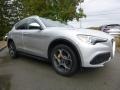 Silverstone Gray Metallic 2018 Alfa Romeo Stelvio AWD Exterior