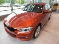 2018 Sunset Orange Metallic BMW 3 Series 330i xDrive Sedan  photo #3