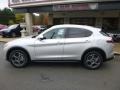 2018 Silverstone Gray Metallic Alfa Romeo Stelvio Ti AWD  photo #3