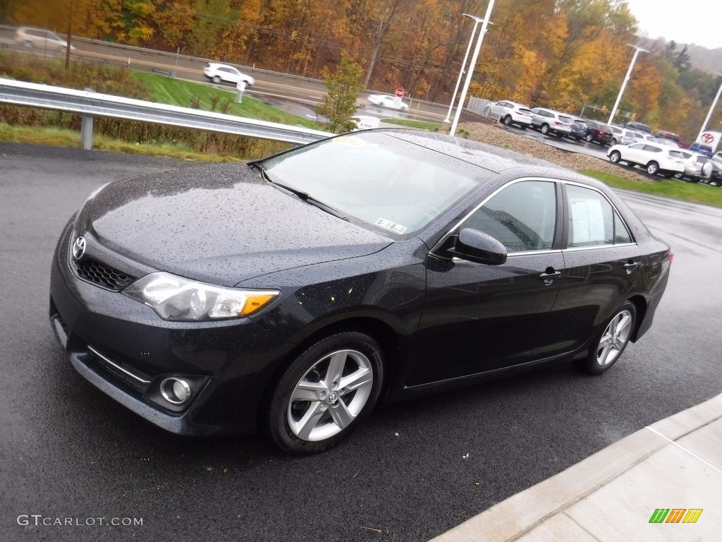 2014 Camry SE - Cosmic Gray Metallic / Black/Ash photo #5
