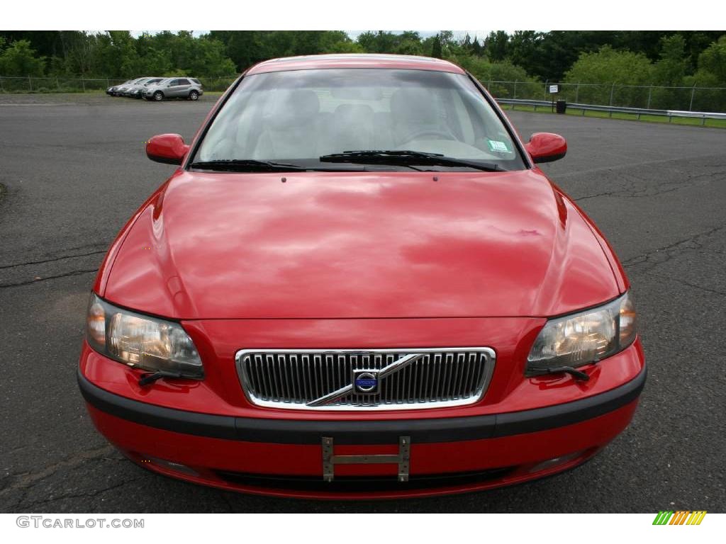 2001 V70 T5 - Venetian Red / Taupe photo #2
