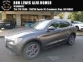 2018 Vesuvio Gray Metallic Alfa Romeo Stelvio Ti AWD  photo #1