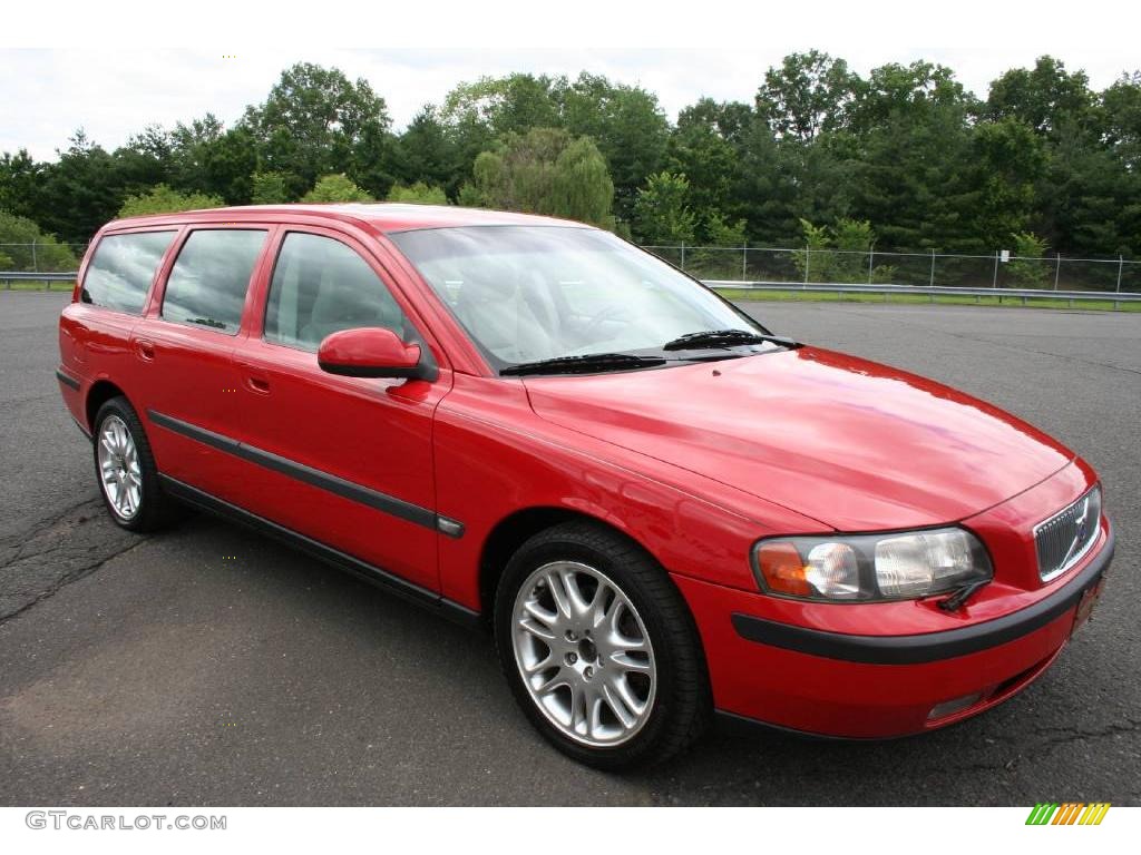 2001 V70 T5 - Venetian Red / Taupe photo #3