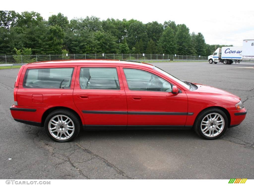 2001 V70 T5 - Venetian Red / Taupe photo #4