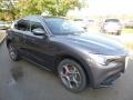 2018 Vesuvio Gray Metallic Alfa Romeo Stelvio Ti AWD  photo #10