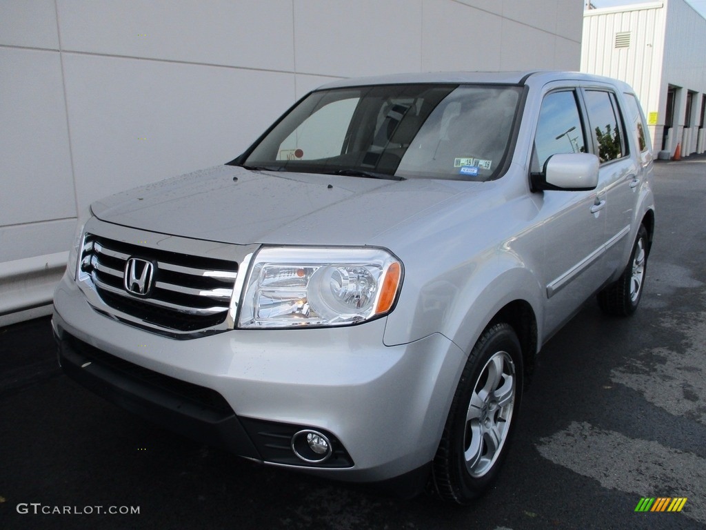 2015 Pilot EX-L 4WD - Alabaster Silver Metallic / Gray photo #9