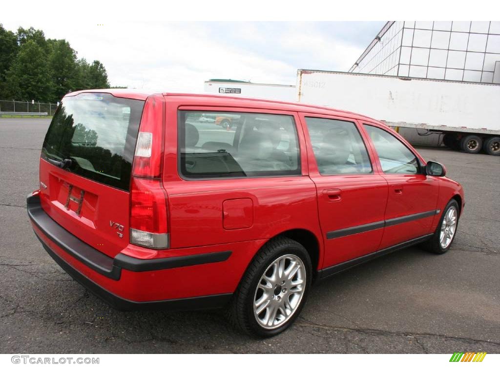 2001 V70 T5 - Venetian Red / Taupe photo #5