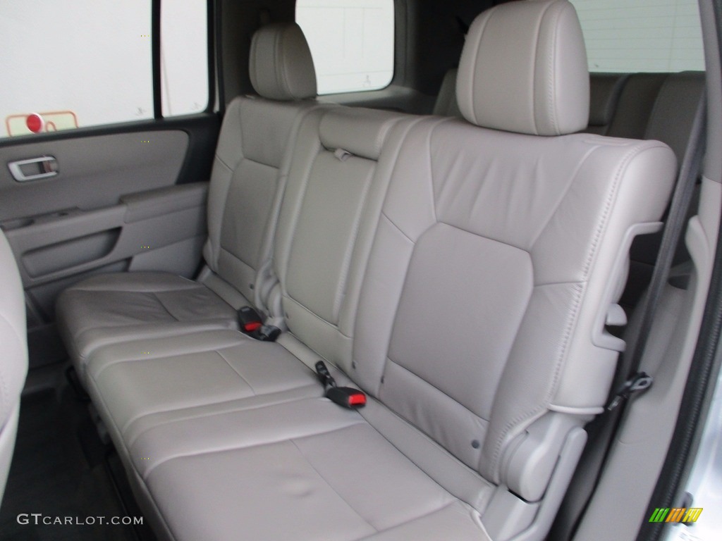 2015 Pilot EX-L 4WD - Alabaster Silver Metallic / Gray photo #13