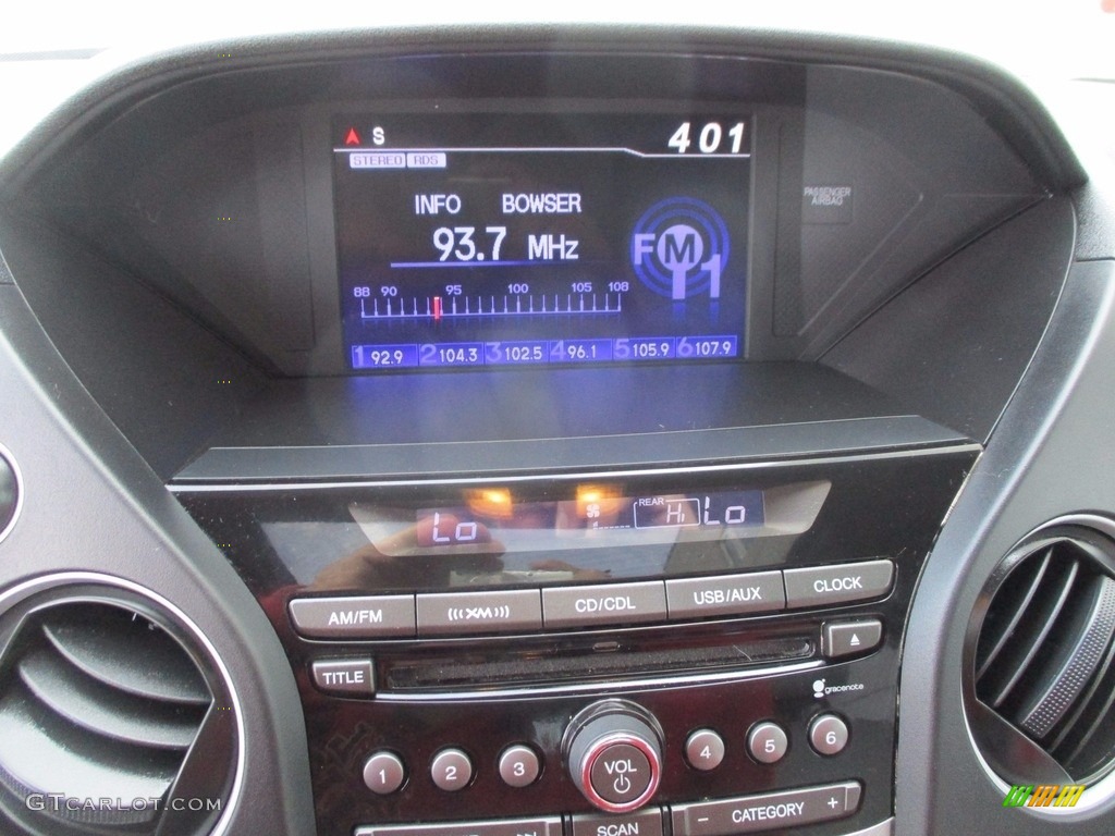 2015 Pilot EX-L 4WD - Alabaster Silver Metallic / Gray photo #16