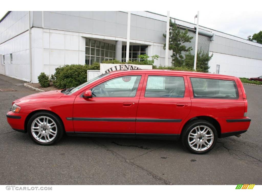 2001 V70 T5 - Venetian Red / Taupe photo #8