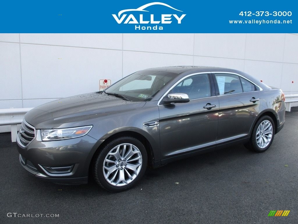 2015 Taurus Limited - Magnetic Metallic / Charcoal Black photo #1