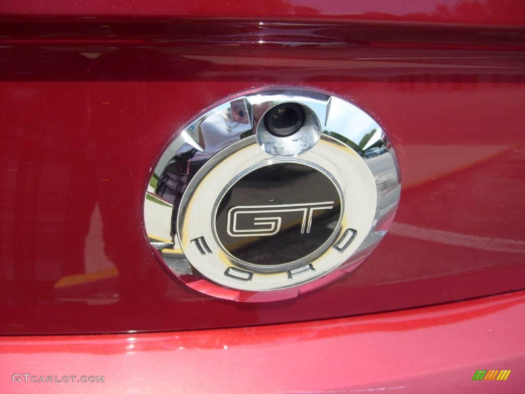 2007 Mustang GT Premium Coupe - Redfire Metallic / Dark Charcoal photo #11