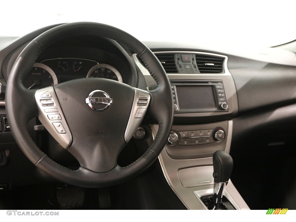 2014 Sentra SV - Red Brick / Charcoal photo #7