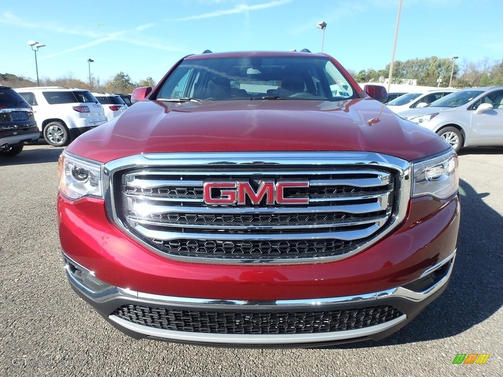 2018 Acadia SLE AWD - Crimson Red Tintcoat / Jet Black photo #2