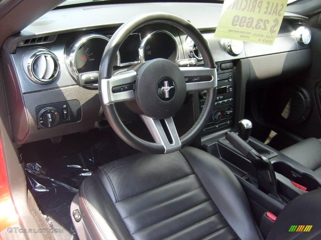2007 Mustang GT Premium Coupe - Redfire Metallic / Dark Charcoal photo #17