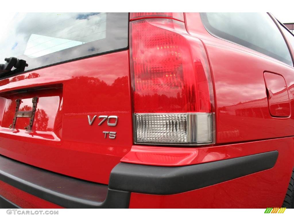 2001 V70 T5 - Venetian Red / Taupe photo #21