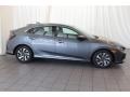 Modern Steel Metallic - Civic LX Hatchback Photo No. 4