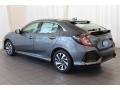 Modern Steel Metallic - Civic LX Hatchback Photo No. 6