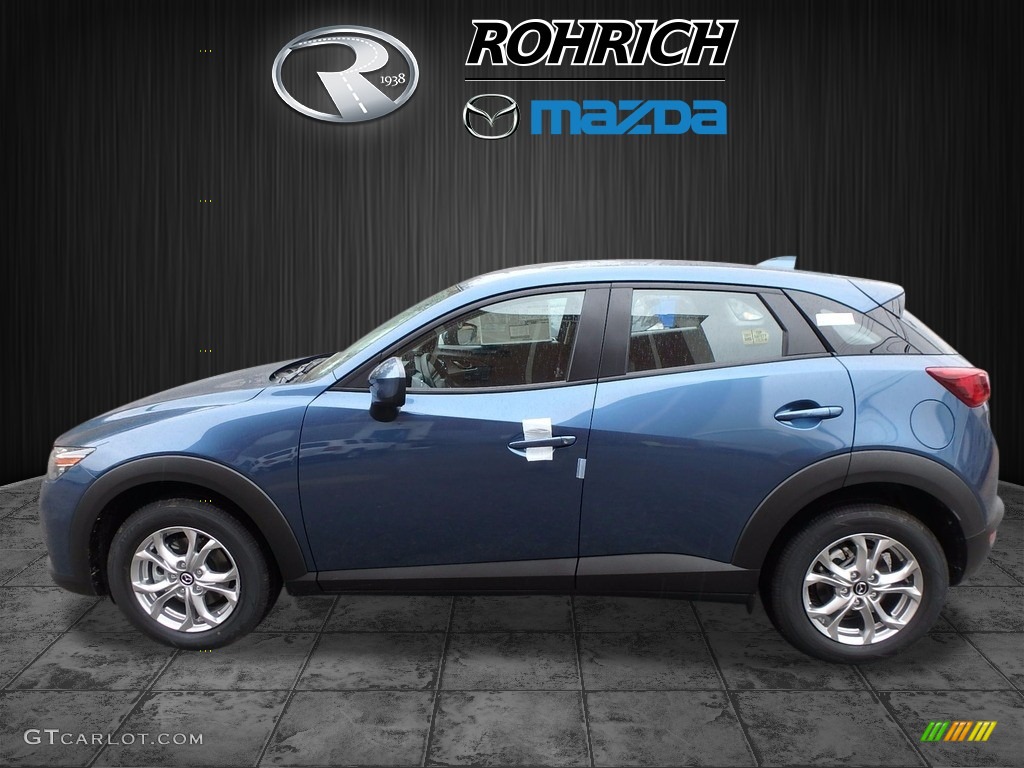 2018 CX-3 Sport AWD - Eternal Blue Mica / Black photo #3