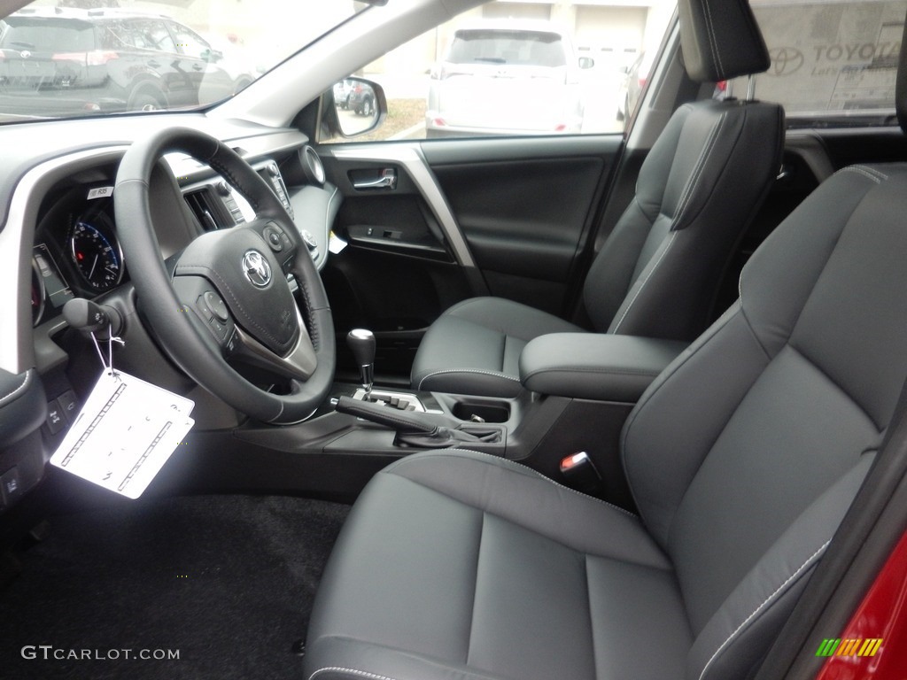 2018 RAV4 Limited AWD - Ruby Flare Pearl / Black photo #3