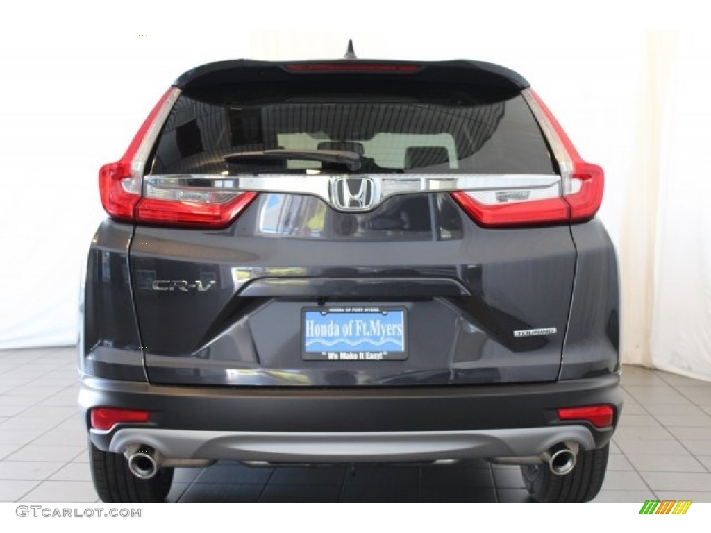 2018 CR-V Touring - Gunmetal Metallic / Gray photo #6