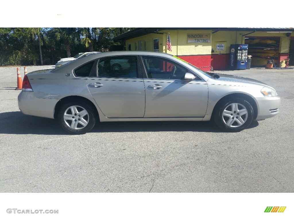 2008 Impala LS - Dark Silver Metallic / Gray photo #2