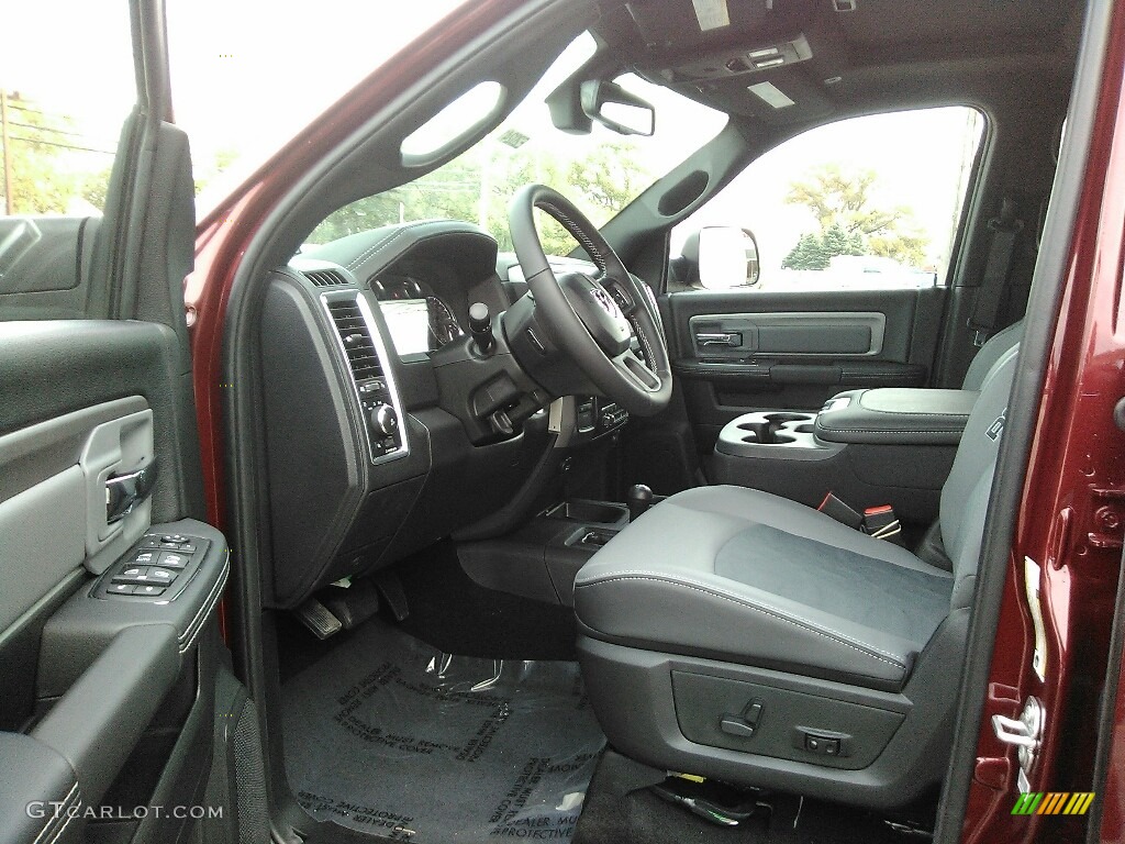 Black/Diesel Gray Interior 2018 Ram 2500 Power Wagon Crew Cab 4x4 Photo #123632372