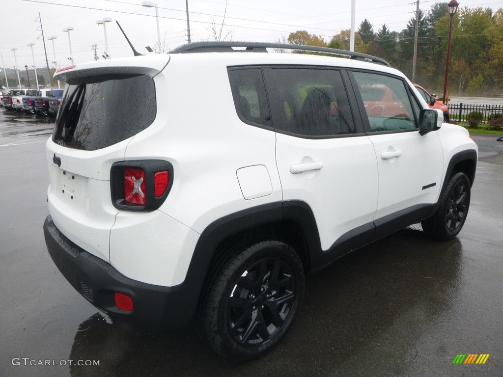 2017 Renegade Latitude 4x4 - Alpine White / Black/Sandstorm photo #5