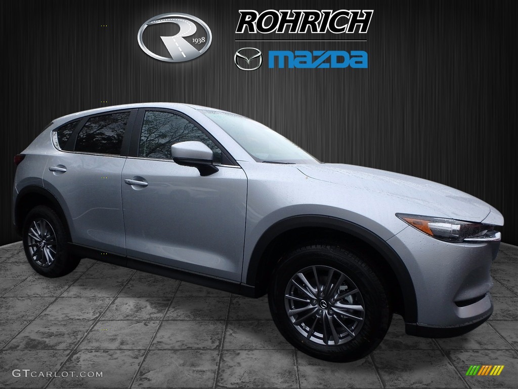 2017 CX-5 Touring AWD - Sonic Silver Metallic / Black photo #1