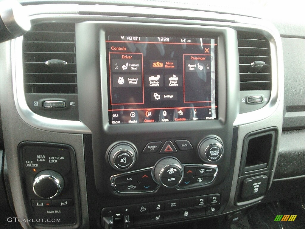 2018 Ram 2500 Power Wagon Crew Cab 4x4 Controls Photo #123632545