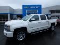 Iridescent Pearl Tricoat 2017 Chevrolet Silverado 1500 High Country Crew Cab 4x4