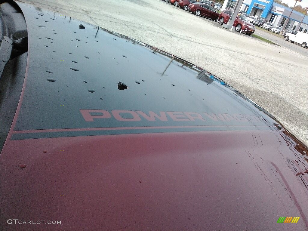 2018 2500 Power Wagon Crew Cab 4x4 - Delmonico Red Pearl / Black/Diesel Gray photo #26