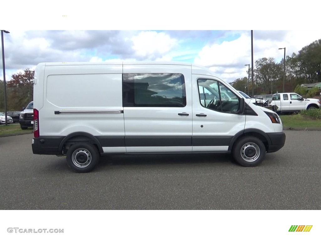 Oxford White 2018 Ford Transit Van 250 MR Long Exterior Photo #123633010