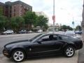 Black - Mustang V6 Deluxe Coupe Photo No. 8