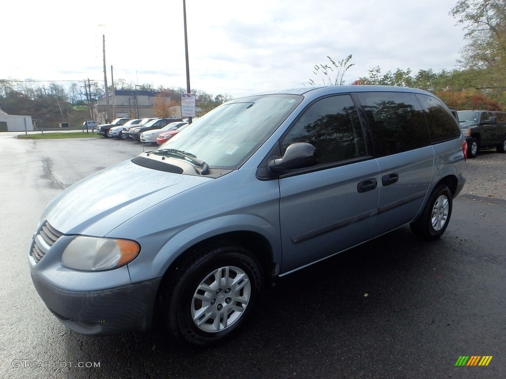 Butane Blue Pearl Dodge Caravan