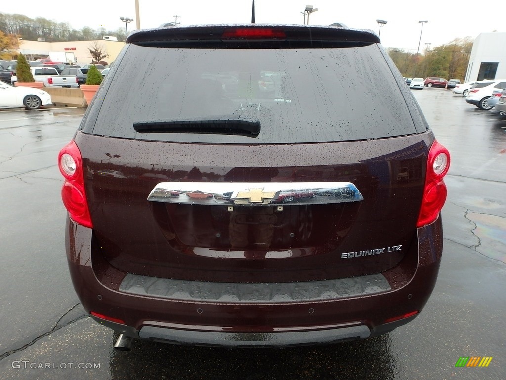 2011 Equinox LTZ - Espresso Brown Metallic / Brownstone/Jet Black photo #6