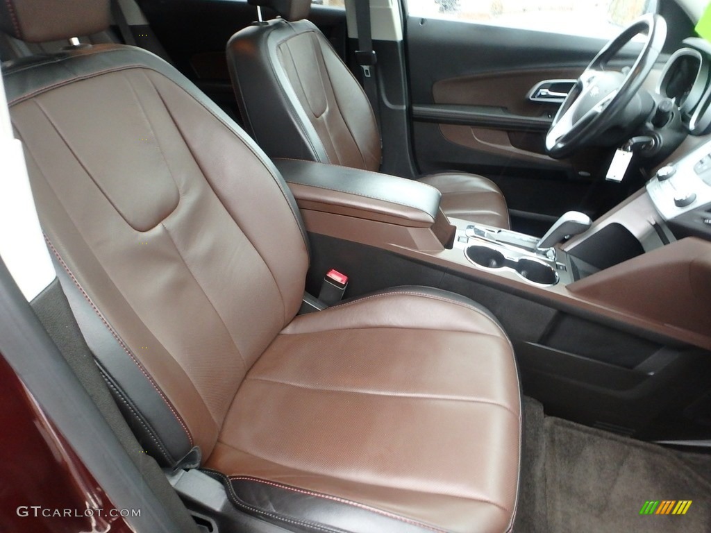 2011 Equinox LTZ - Espresso Brown Metallic / Brownstone/Jet Black photo #15
