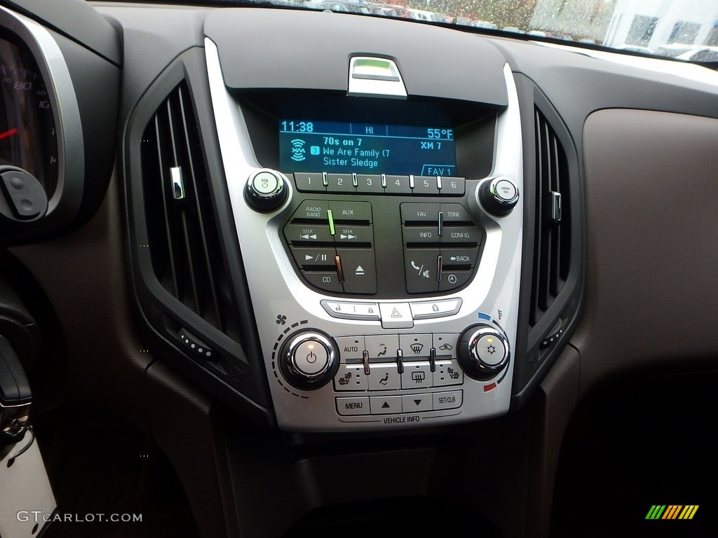 2011 Equinox LTZ - Espresso Brown Metallic / Brownstone/Jet Black photo #27