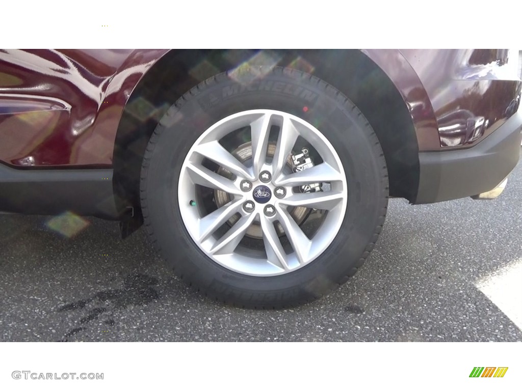 2018 Edge SEL AWD - Burgundy Velvet / Ebony photo #21