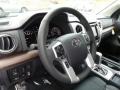 Black 2018 Toyota Tundra Limited Double Cab 4x4 Steering Wheel