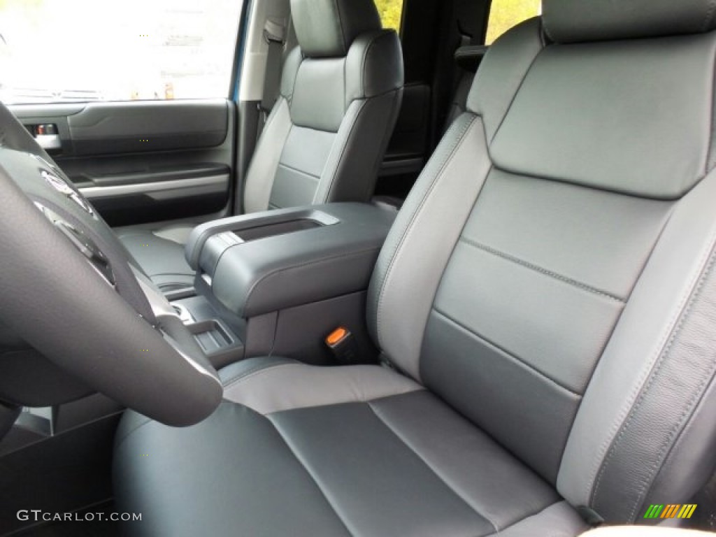 Black Interior 2018 Toyota Tundra Limited Double Cab 4x4 Photo #123636549