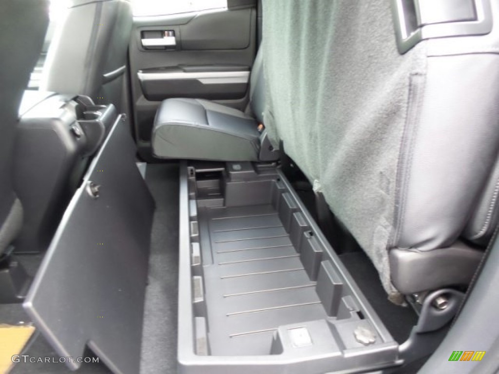 Black Interior 2018 Toyota Tundra Limited Double Cab 4x4 Photo #123636565