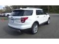 2017 White Platinum Ford Explorer Limited 4WD  photo #7