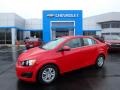 2012 Victory Red Chevrolet Sonic LT Sedan #123616344