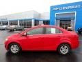 2012 Victory Red Chevrolet Sonic LT Sedan  photo #3