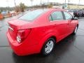 2012 Victory Red Chevrolet Sonic LT Sedan  photo #8
